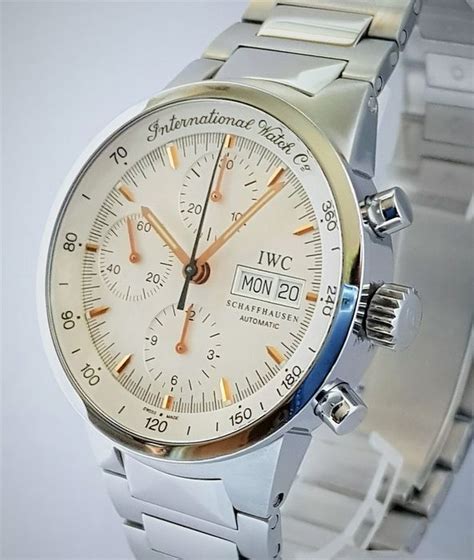 iwc gst chronograph iw3707|IWC Gst Chronograph full set. revisione anno 2000. fattura 990..